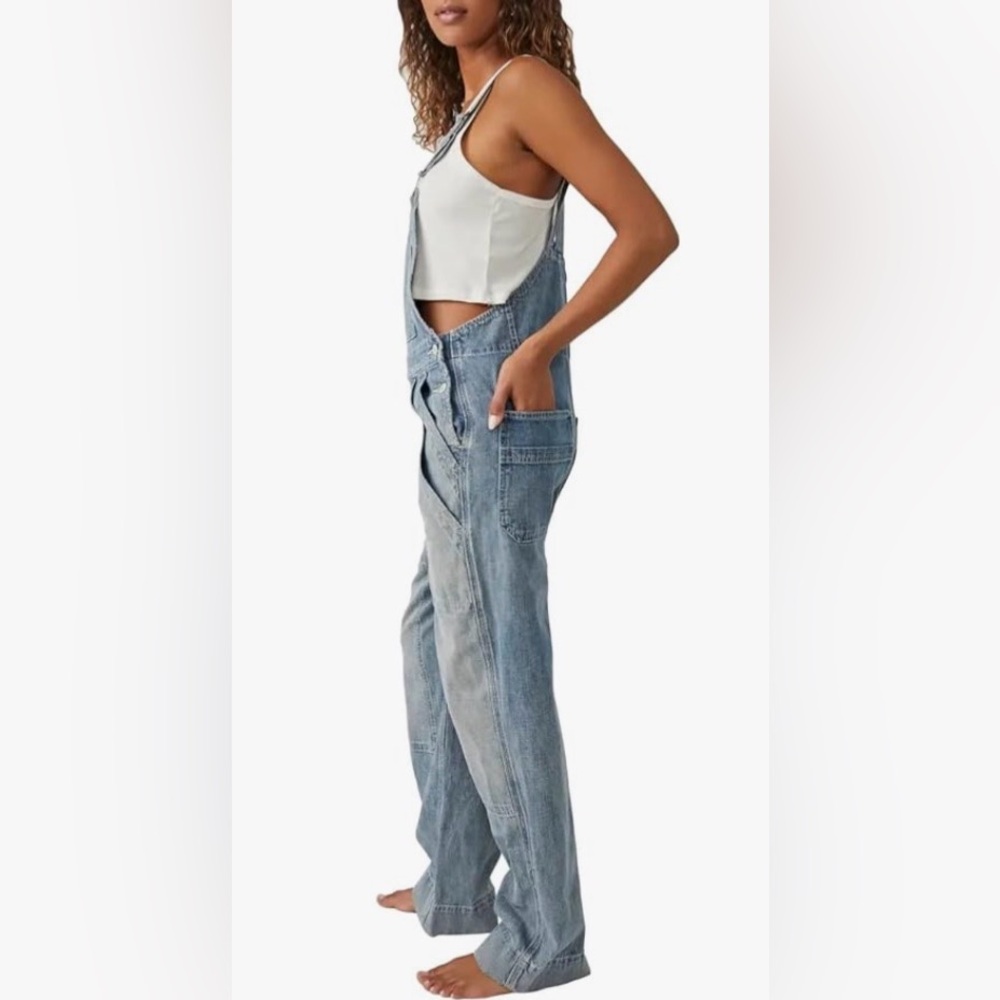 FREE PEOPLE x We the free Murphy utility overalls size extra small - Picture 5 of 11